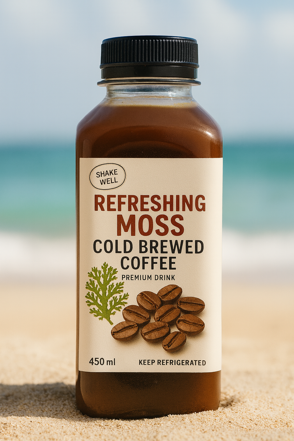 Refreshing Moss cold brewed Coffee