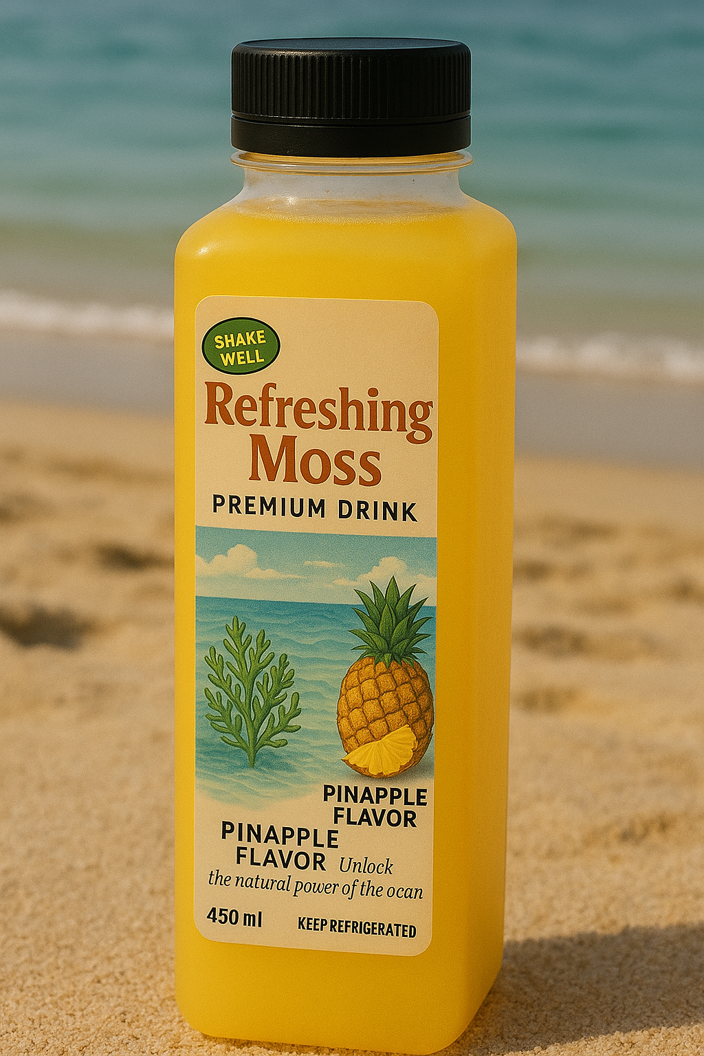 Refreshing Moss Pineapple